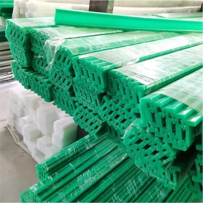 De polyethyleentransportband leidt Slijtvast Lineair de Gidsspoor van UHMWPE