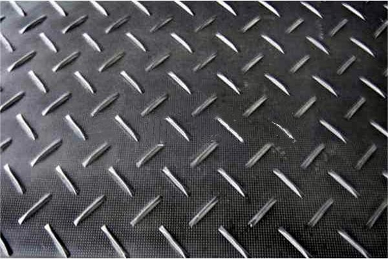 Hdpe Uhmwpe 12.7mm Plastic Ground Protection Mats Plaat voor tijdelijke weg