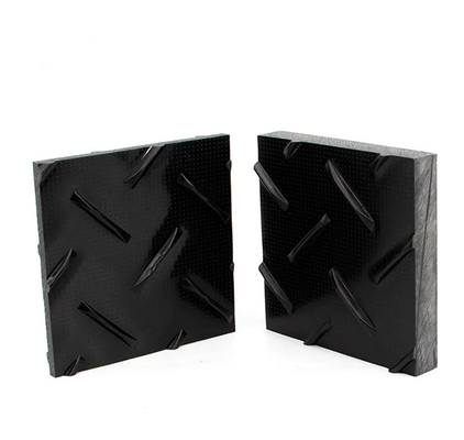 15 mm dikte Plastic grondbeschermingsmatten 4x8 plaat met textuur voor civiele werken