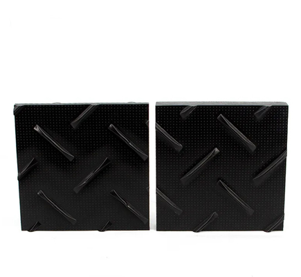 15 mm dikte Plastic grondbeschermingsmatten 4x8 plaat met textuur voor civiele werken
