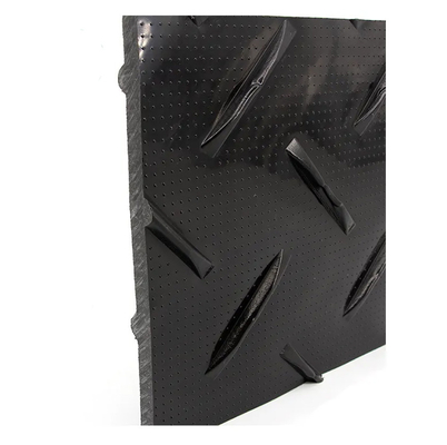 15 mm dikte Plastic grondbeschermingsmatten 4x8 plaat met textuur voor civiele werken