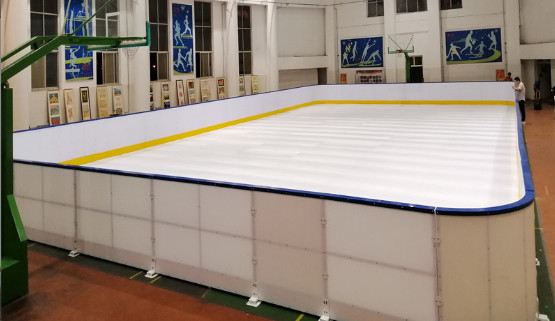 Extreme Glide Synthetische schaatsbaan Plaat / Plastic Iceless Skating Rink Voor Training Center