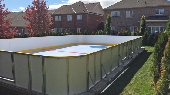 Extreme Glide Synthetische schaatsbaan Plaat / Plastic Iceless Skating Rink Voor Training Center