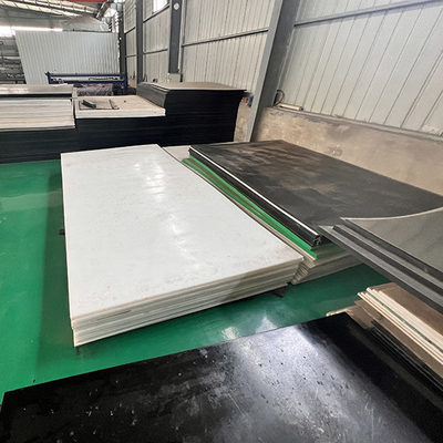 Voedingsmiddelenkwaliteit Wit HDPE-polymeerplaat van chemisch bestand 1 mm-100 mm